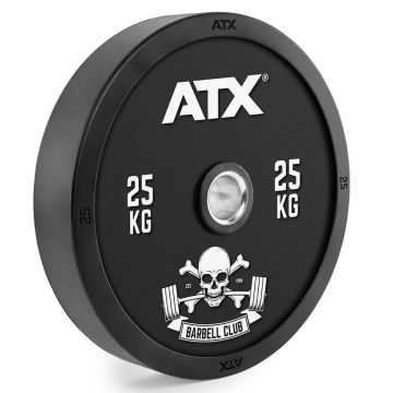 ATX® Bumper Plate Barbell Club - 5 bis 25 kg