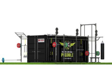 20" MilFit Gym Fitness Container 