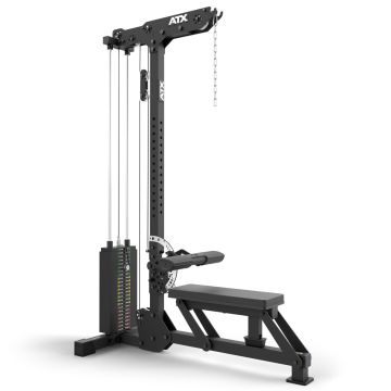 ATX® Latzug und Ruderzug LMSW-700 - 115 kg Steckgewichte