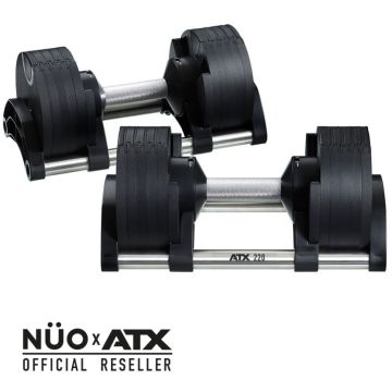 Nüobell® - die Kompakthantel mit System von 2 - 20 kg (ATX Edition)