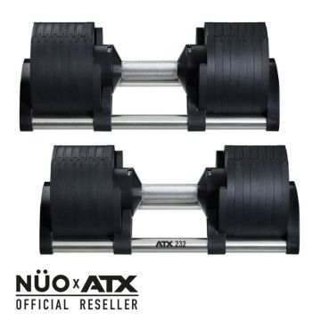 Nüobell® - die Kompakthantel mit System - 2 bis32 kg (ATX Edition)