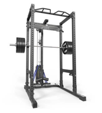 ATX® Power Rack PRX-780 mit Latzug - 125 kg Steckgewichte