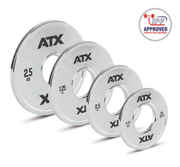 ATX® Fractional Steel Plate 0,25, 0,50, 1,25 und 2,50 kg