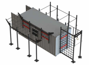 20' FITNESS CONTAINER – ANTWERPEN