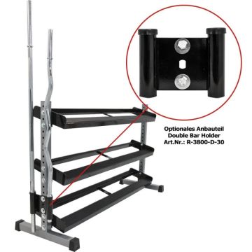 D-Double Bar Holder 30 mm 