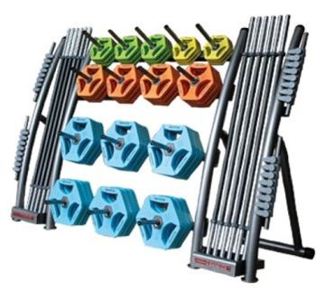 ORIGINAL HOT IRON® Langhantelständer - Größe L