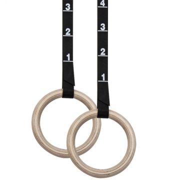 ATX® Gym Ring-Set – Holz