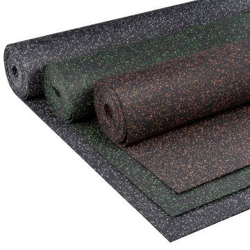 Gymfloor® Granit Design Rubber-Floor 5 mm - Rolle 12,5 m² 