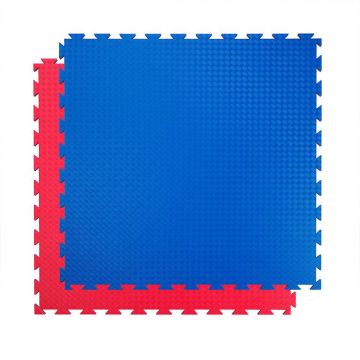 Kampfsportmatte Double Competition Profi 100 x 100 x 2,0 cm 50-55°