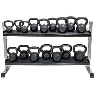 Kettlebell-Rack 2-stufig - in 3 verschiedenen Breiten