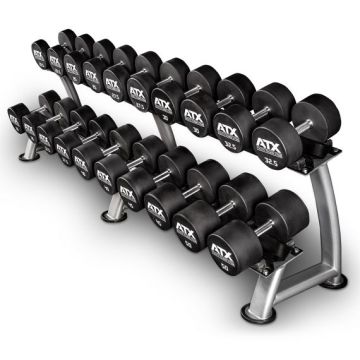 Urethan Dumbbell - ATX® - Kompletthantelsätze - 2,5 kg Steigung