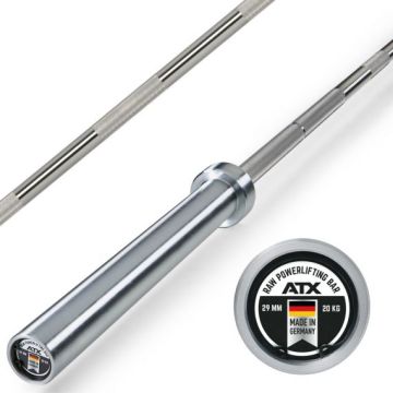 ATX® - XTP® Raw Powerlifting Bar- Typ 200 - in 2 Ausführungen