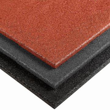 Gymfloor® - Rubber Tile Premium 1000 x 1000 x 20 mm - in verschiedenen Farben