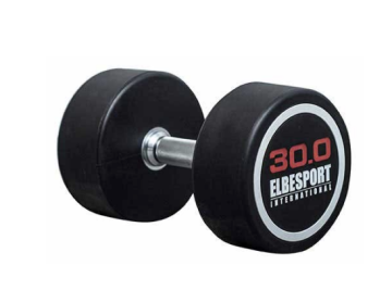 ELBESPORT Kurzhantel CPU Polyurethan - 80 kg