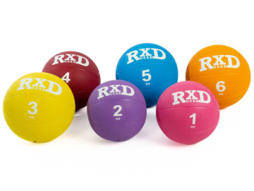 RXD Rubber Medicine Balls 1 kg - 6 kg